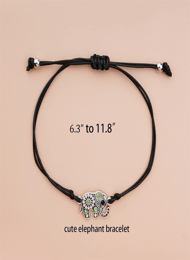 nylry 2/3PCS Pinky Promise Bracelet Distance Matching Bracelets for Couples Sisters Best Friends Bracelet BFF Matching Bracelet for 2 Relationship Bracelets for Best Friends Couple Family, Metal, wax rope - Image 4