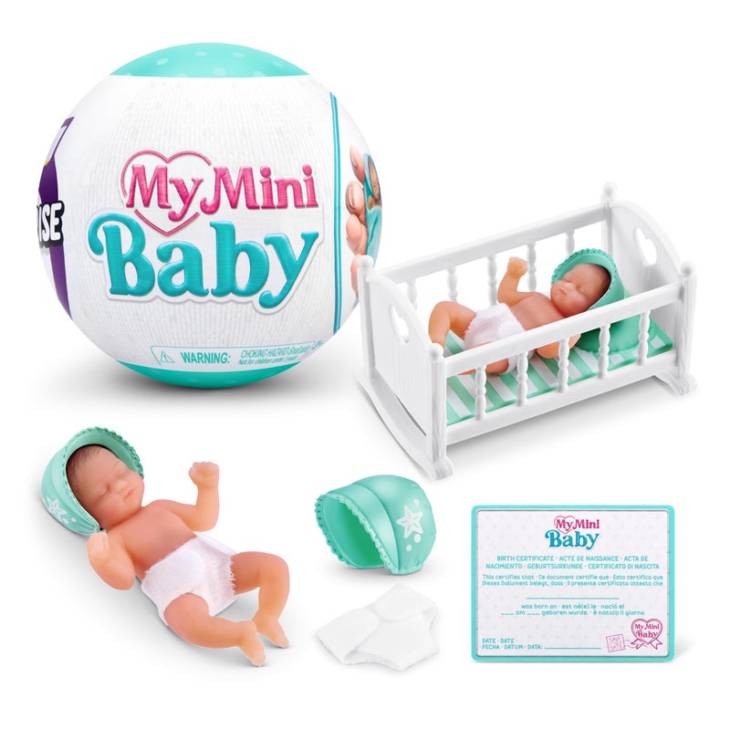 ZURU MY MINI 5 مفاجأة سلسلة 1 من زورو للأطفال القابلة للجمع لعبة كبسولة غامضة للفتيات مجموعة لعب للأطفال الرضع وملحقاتها - Image 2