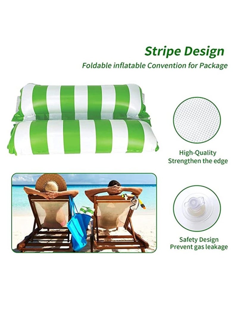 Soofam Multi-Purpose Swimming Pool Hammock Floats 2 Piece 4 in 1 Set for Outdoor Water Relaxation and Home Use - Image 3