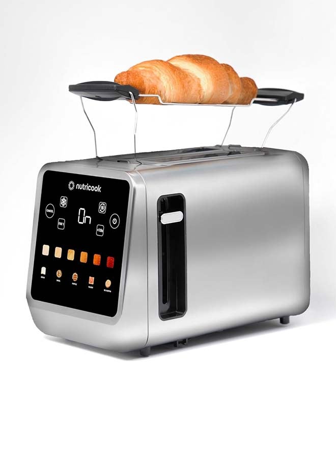 nutricook Toasti, 2-Slice Toaster 2 Slices 850 W NC-TS201 Silver - Image 2
