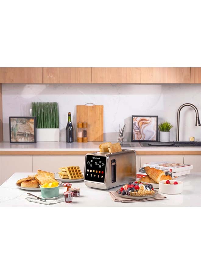 nutricook Toasti, 2-Slice Toaster 2 Slices 850 W NC-TS201 Silver - Image 3