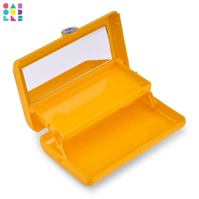 Caboodles Women's Makeup Case, Mustard - Image 4