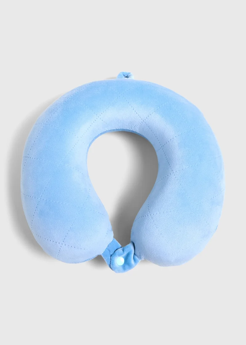 Matalan Blue Travel Pillow