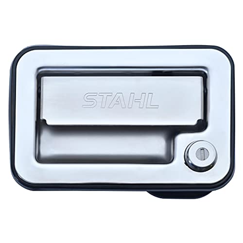 Stahl 163962SS001 Key Code 001 Replacement Stainless Steel 2Point Locking Tailgate Latch Kit for 2012Current Challenger ST Service Body - Image 1