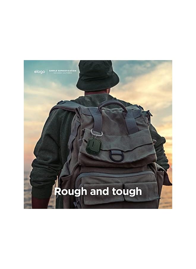 Elago - Air Pods 3 Solid Armor Case Dark Green - Image 1