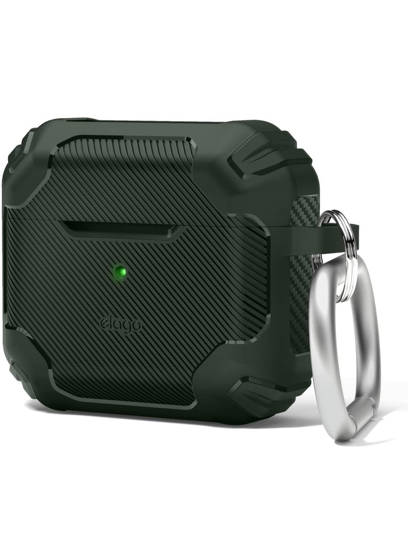 Elago - Air Pods 3 Solid Armor Case Dark Green - Image 1