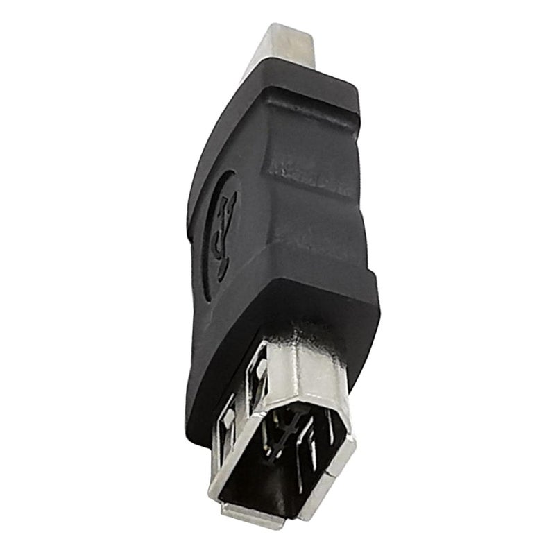 ATORSE UJEAVETTE Firewire IEEE 1394 6 Pin Female to USB Male Adaptor for Digital Camera - Image 1