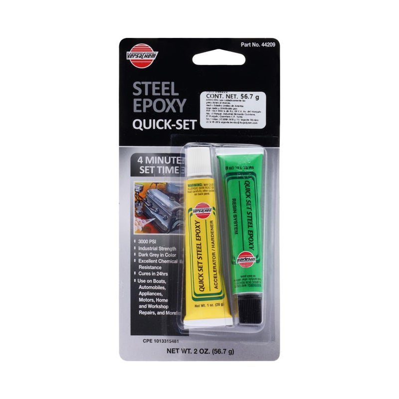 Versachem 44209 4-Minute Steel Epoxy - 2 oz. - Image 4