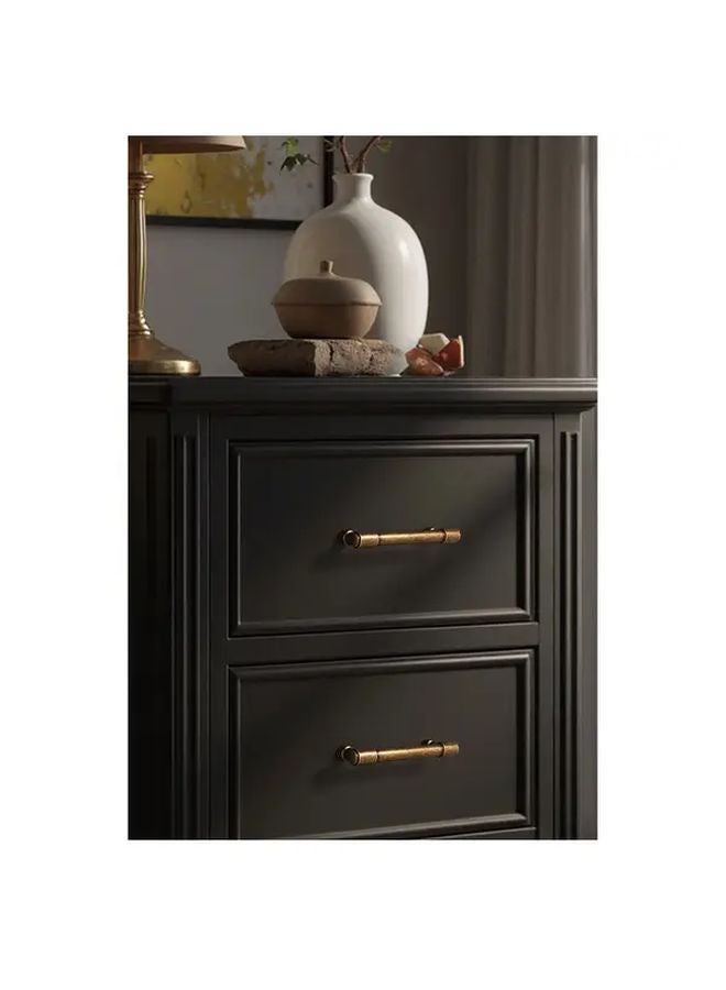 4 Pieces European Vintage Heavy Traditional Manor Rustic Country Style Furniture - Image 3