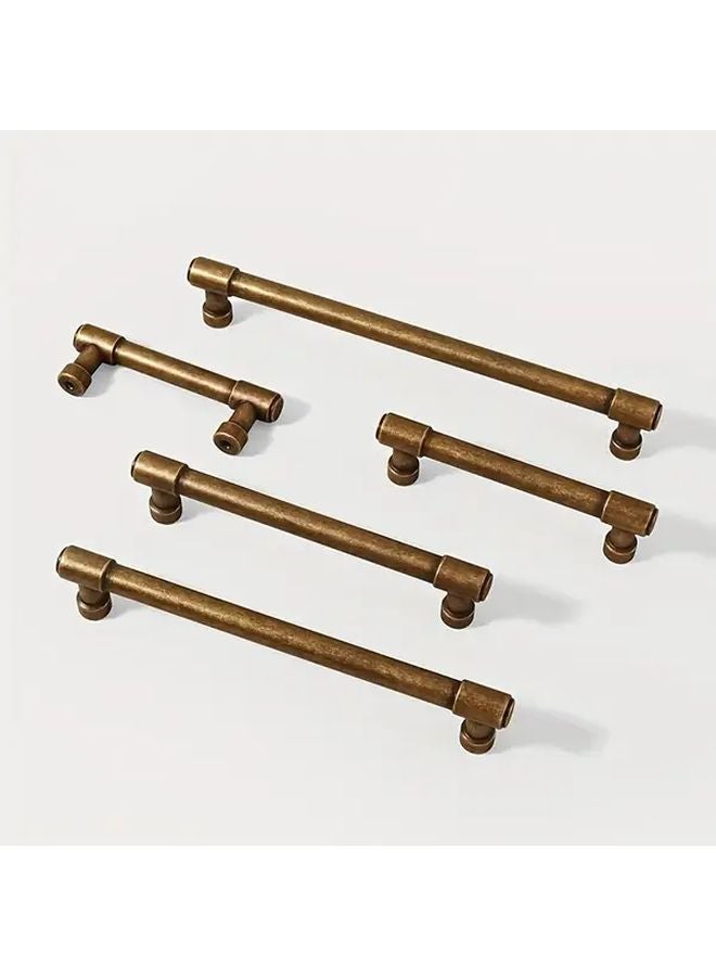 4 Pieces European Vintage Heavy Traditional Manor Rustic Country Style Furniture - Image 5