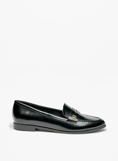 فلورا بيلا من شو إكسبرس Womens Solid Loafers with Metallic Accent