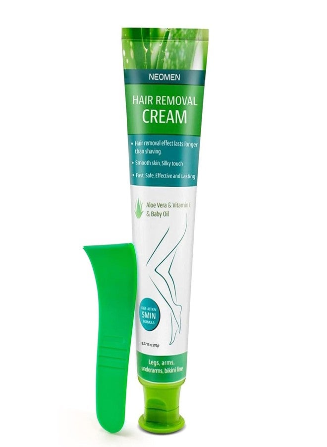 Neomen Hair Removal Cream for Women and Men - Skin Friendly Painless Depilatory Cream For Body & Legs & Bikini, 5 Minutes Fast Action Formula, 3.7 Fl Oz - Image 1
