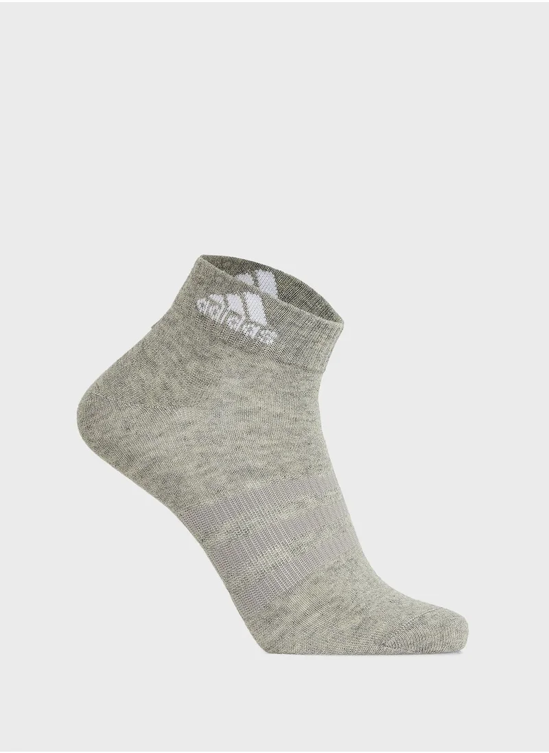 Adidas 3 Pair Ankle Socks