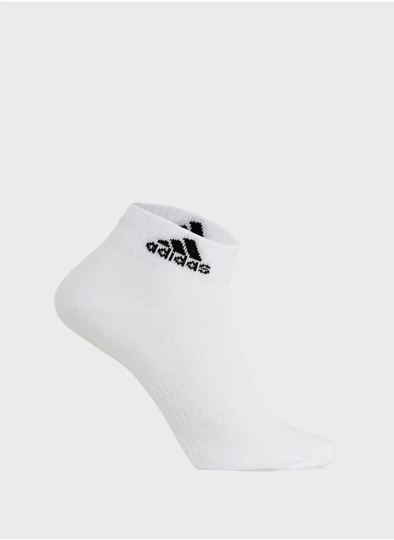 Adidas 3 Pair Ankle Socks