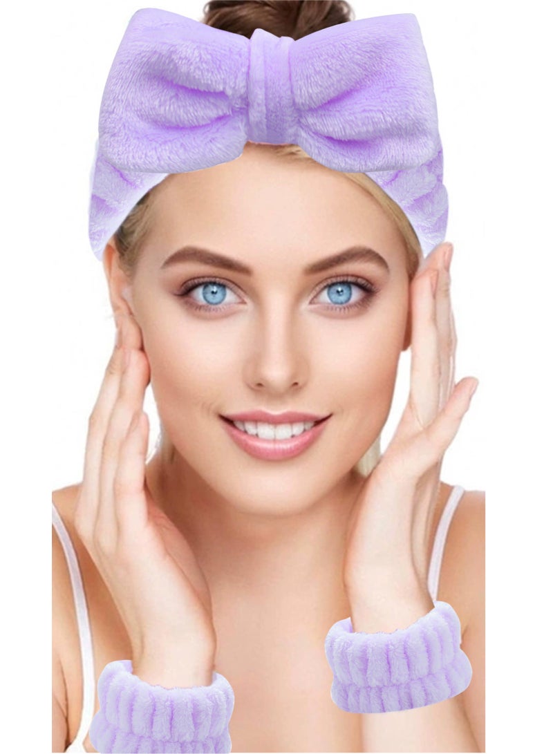 هومار كيت مجموعة إسفنجات مكياج مكونة من 20 قطعة، مجموعة إسفنجات مزج متعددة الألوان مع عصابة رأس ومنفاخات بودرة وإسفنجة تنظيف وأساور معصم، إسفنجات تجميل متوسطة الحجم وصغيرة الحجم لتحديد الوجه والعين والزوايا (أرجواني) - Image 3