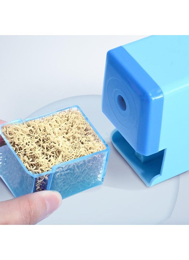 Generic Middle East noon E-commerce Hot Sale - Portable Pencil Sharpener for Students - Creative Cartoon Design - Dual Hole Adjustment for Thickness - Easy Pencil Sharpening - Large Capacity Transparent Shavings Box - Eco-friendly Material - Essential School Stationery  - Image 1
