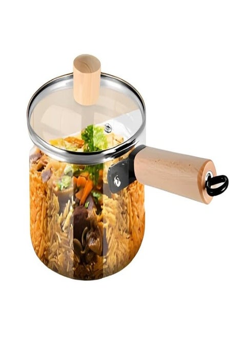 1.8L Capacity Glass Cooking Pots (Dlc-36444)