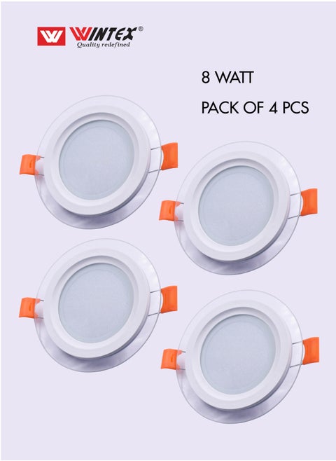 WINTEX Crystal Glass Edge Round Circle LED Recessed Flat Panel Downlight is a modern lighting solution designed for indoor use. with its included LED driver.        This downlight is perfect for any smart ceiling decor with its included LED driver.
