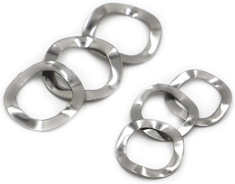 Washers Flat Gasket 304 Ultrathin Stainless Steel Three Wave Flat Washer M3-m6 M8 M10 M12 M14 M16 M19 M23 M25 M27 M31 M39 M41 M51 Prevent loosening - Image 5