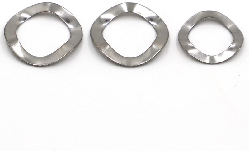 Washers Flat Gasket 304 Ultrathin Stainless Steel Three Wave Flat Washer M3-m6 M8 M10 M12 M14 M16 M19 M23 M25 M27 M31 M39 M41 M51 Prevent loosening - Image 4