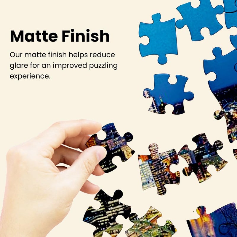 MasterPieces 1000 Piece Jigsaw Puzzle for Adults, Family, Or Youth - Seattle Panoramic - 13"x39" - Image 3