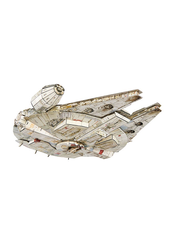SPIN MASTER 4d Build - Millenium Falcon Puzzle Multicolor Von Star Wars  - Image 1