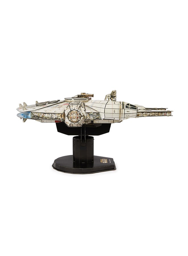 SPIN MASTER 4d Build - Millenium Falcon Puzzle Multicolor Von Star Wars  - Image 2