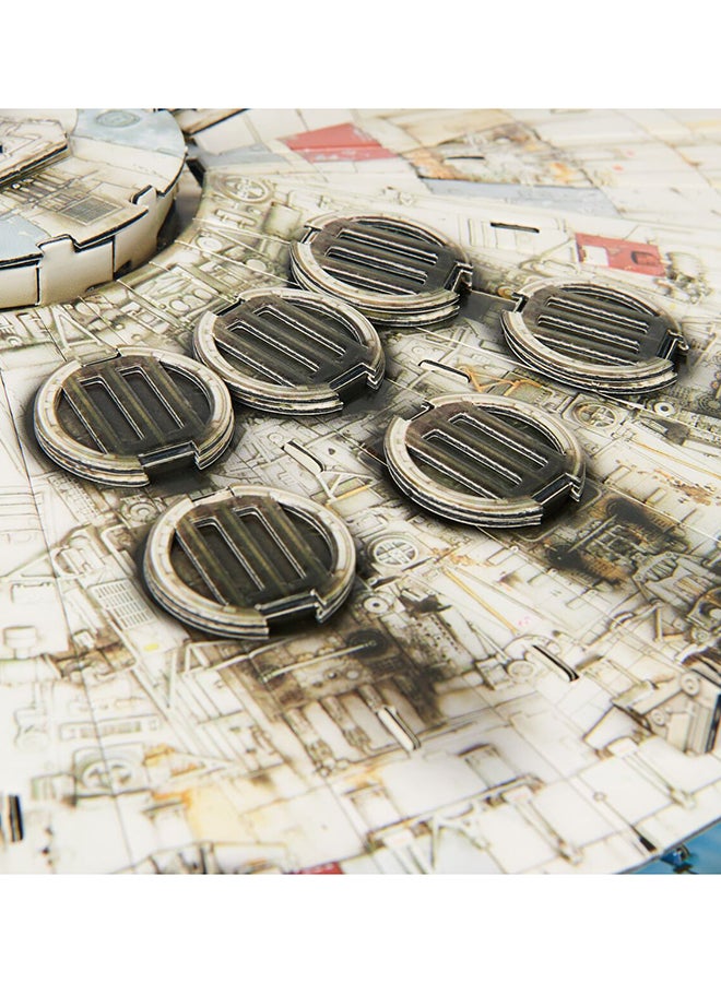 SPIN MASTER 4d Build - Millenium Falcon Puzzle Multicolor Von Star Wars  - Image 5