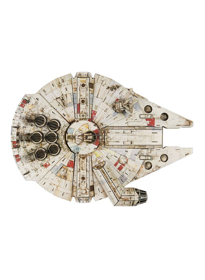 SPIN MASTER 4d Build - Millenium Falcon Puzzle Multicolor Von Star Wars  - Image 3