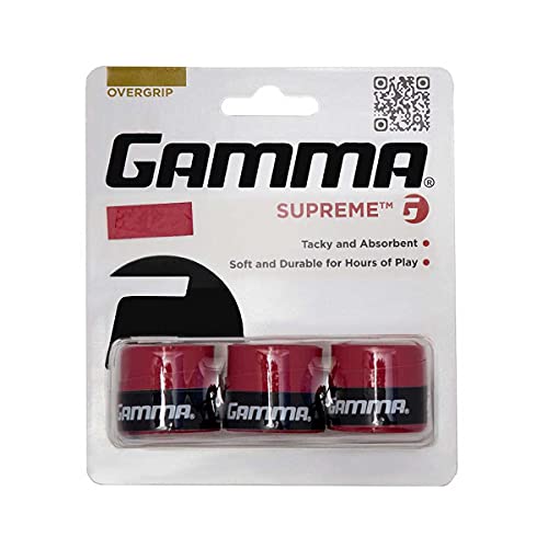 GAMMA Supreme Overgrip (3 Pcs) Red - Image 5