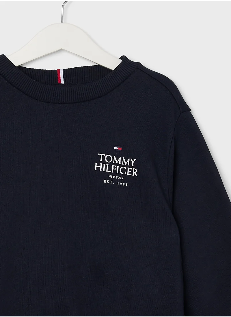 TOMMY HILFIGER Youth Logo Sweatshirt