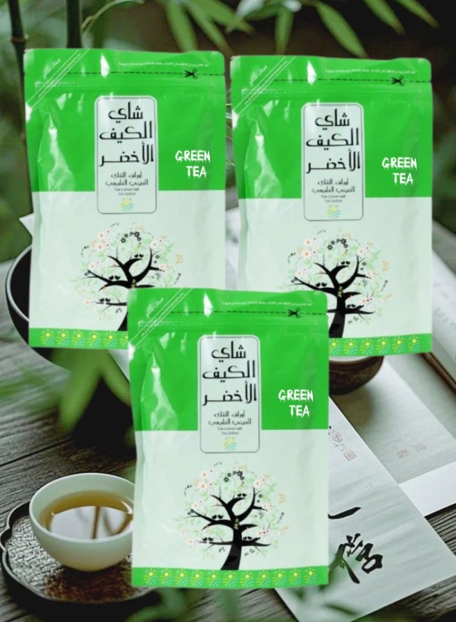 Green Tea 3 Pieces Chinese Green Tea 90g - Image 1