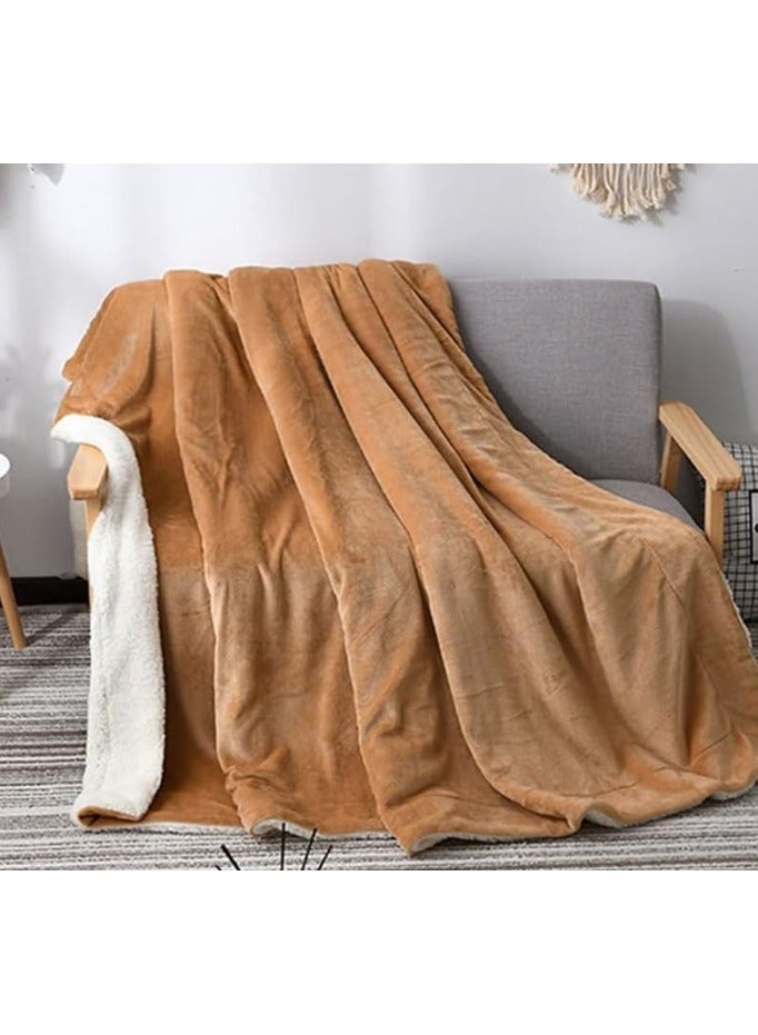 زيمينج بطانيه ناعمه/ غطاء سرير /مصنوعه من صوف الاغنام - Image 2