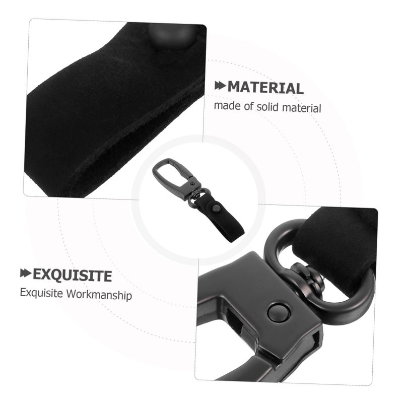 Car Keychain Holder With Wrist Strap And Carabiner Clip 1 Piece - Image 4