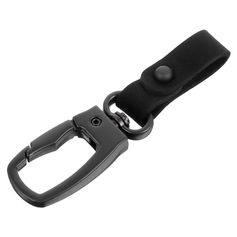 Car Keychain Holder With Wrist Strap And Carabiner Clip 1 Piece - Image 2