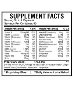 AMS Preconception Plus Vegetable Capsules 180's  - Image 2