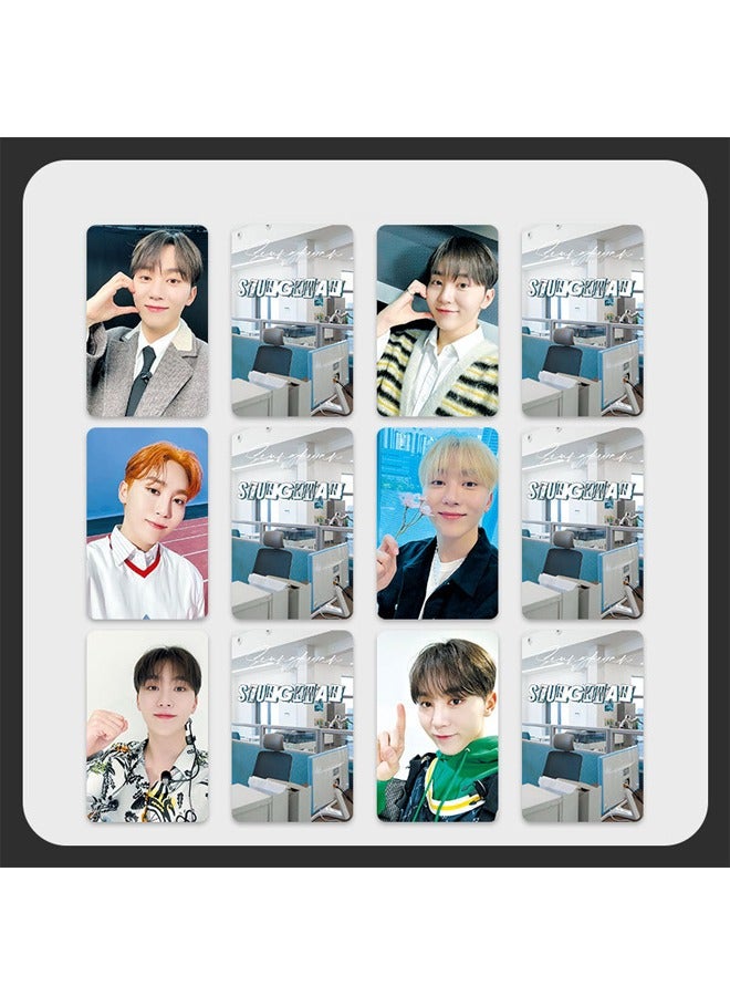 NIBEMINENT 6 Pieces SEVENTEEN Photo Cards - Image 1