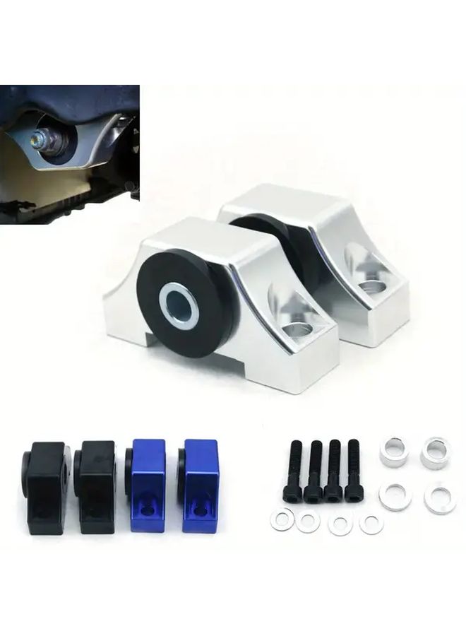 طقم حامل محرك ألمنيوم أسود لهوندا سيفيك EG EK 92 01 D15 D16 - Image 1
