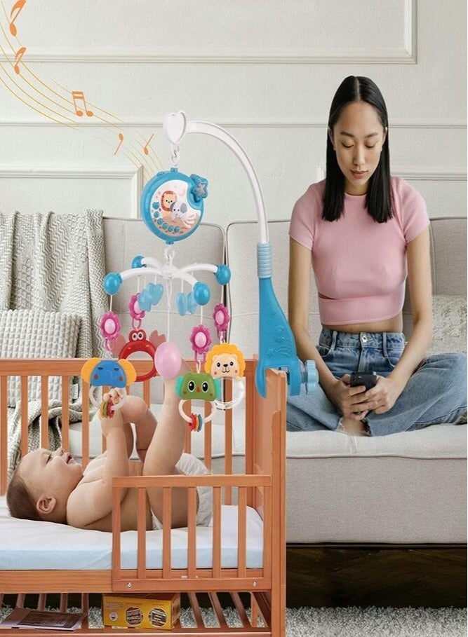BELLSBERRY 360° Rotating Baby Rattles with Music and Projection - Image 3