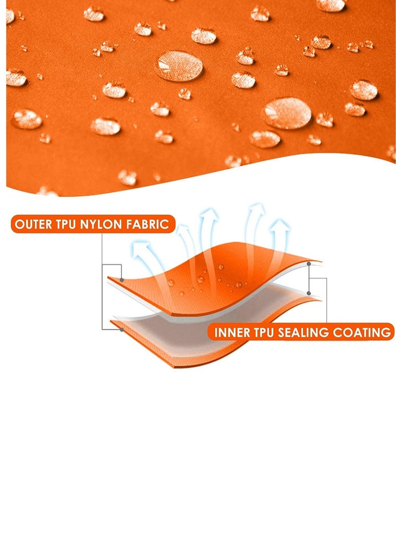 Inflatable camping pillow, outdoor waterproof inflatable uniform air cushion, portable camping pillow, outdoor equipment with foot pump - Image 3