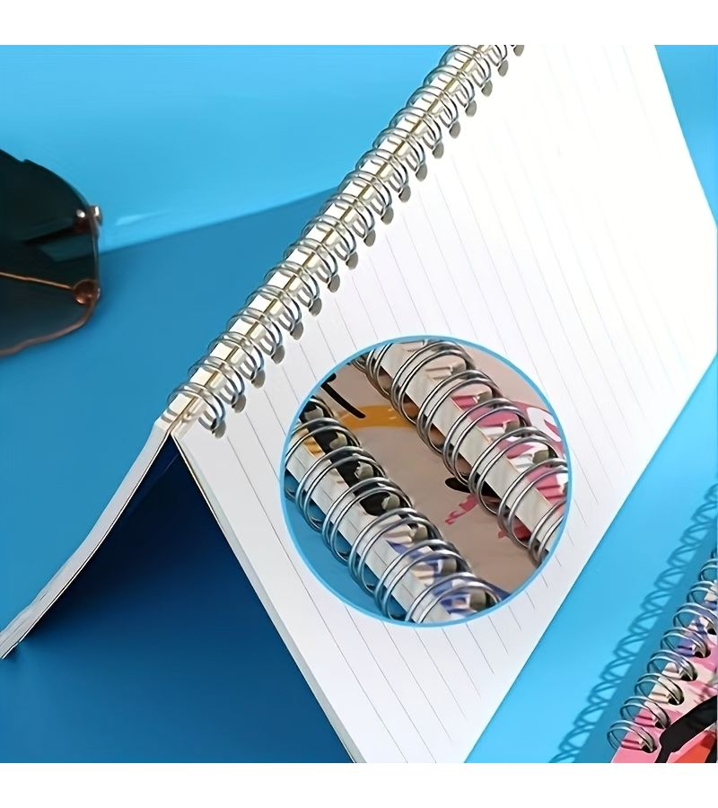 4pcs A5 Creative Doodle Literary Coil Notebook Set Student Portable High Quality Notebook - Image 3