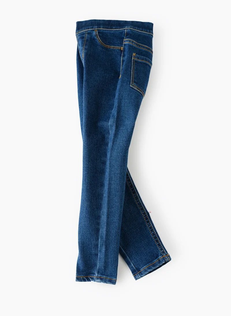 Jelliene Denim Fun & Flexibility: Girls Stretchy Jeggings All-Day Comfort & Stylish Appeal