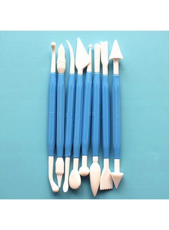 Kids Clay Sculpture Tools Fimo Polymer Clay Tool 8 Piece Set Gift For Kids - Image 3