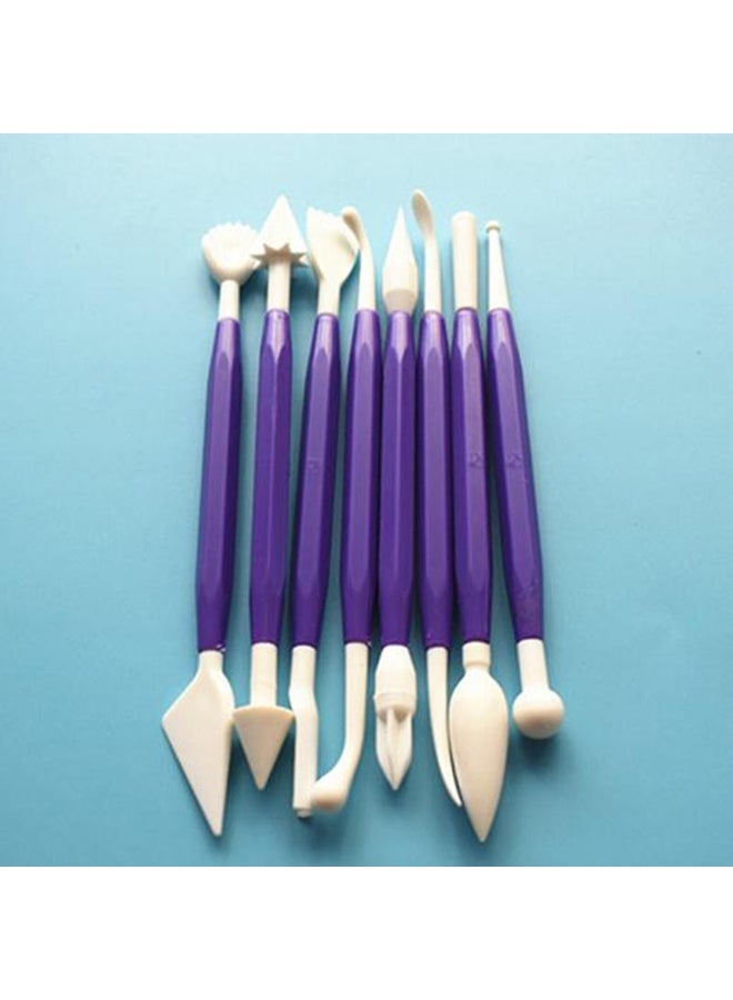 Kids Clay Sculpture Tools Fimo Polymer Clay Tool 8 Piece Set Gift For Kids - Image 2