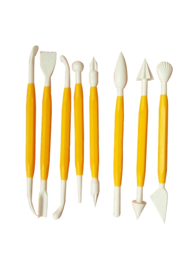 Kids Clay Sculpture Tools Fimo Polymer Clay Tool 8 Piece Set Gift For Kids - Image 1