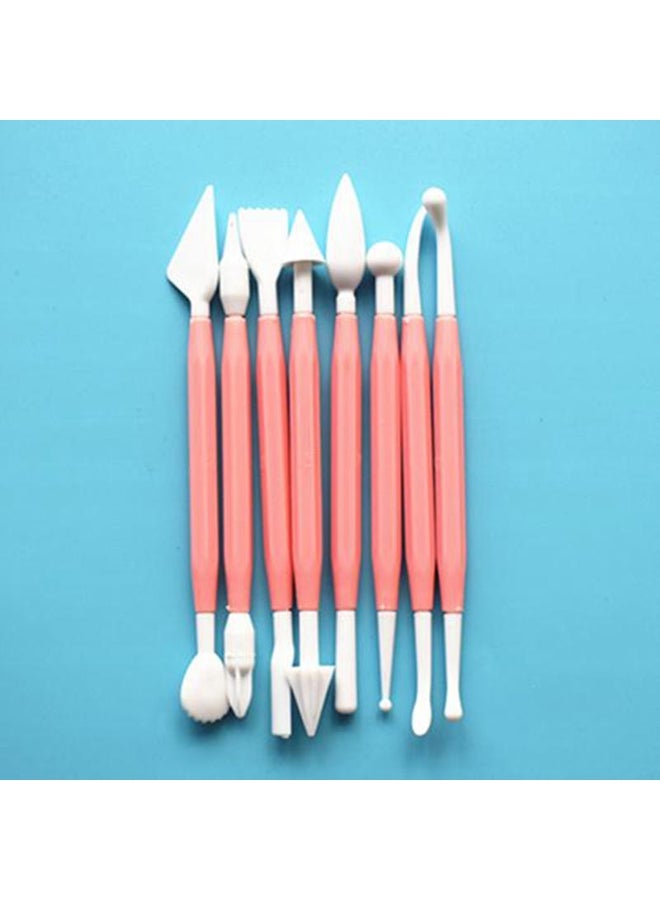 Kids Clay Sculpture Tools Fimo Polymer Clay Tool 8 Piece Set Gift For Kids - Image 4