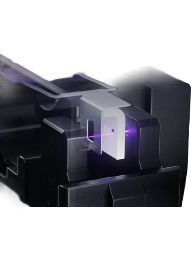 G (G) G309 Wanderer Wireless Gaming Mouse, Esports Mouse For Pubg Lol Fps Games, Hybrid Micro-Motion, Dual-Mode Connection, White - Image 2