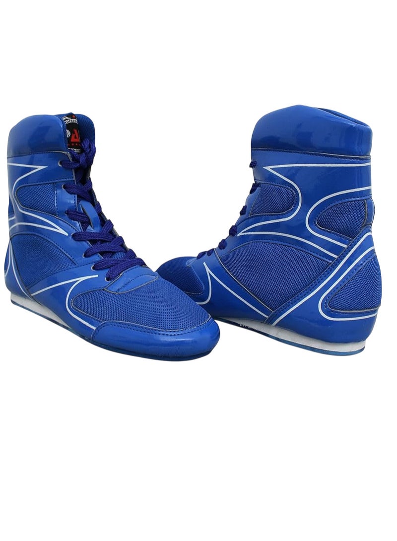 Spall Boxing Shoes Bodybuilding Wrestling Fight Boots Comfortable Movement High Traction Sport Footwear For Training Mma Muay Thai Weightlifting Athletic Equipment Walking Running Gym - Image 2