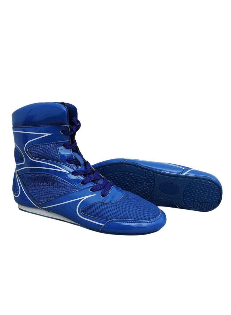 Spall Boxing Shoes Bodybuilding Wrestling Fight Boots Comfortable Movement High Traction Sport Footwear For Training Mma Muay Thai Weightlifting Athletic Equipment Walking Running Gym - Image 3