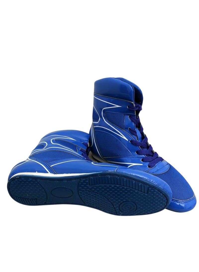 Spall Boxing Shoes Bodybuilding Wrestling Fight Boots Comfortable Movement High Traction Sport Footwear For Training Mma Muay Thai Weightlifting Athletic Equipment Walking Running Gym - Image 4